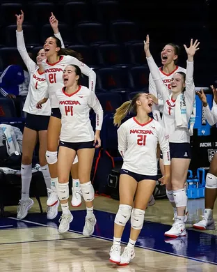 Arizona Wildcats Volleyball Tempe